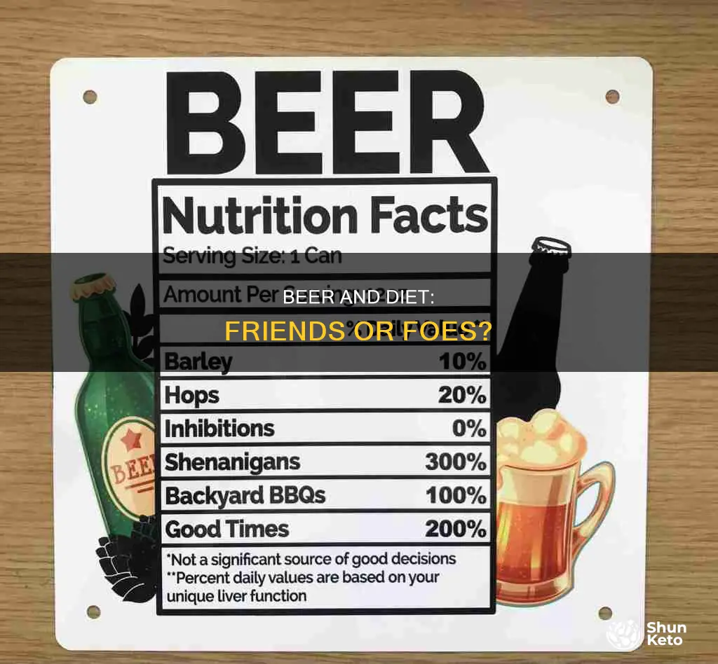 is beer ok on diet