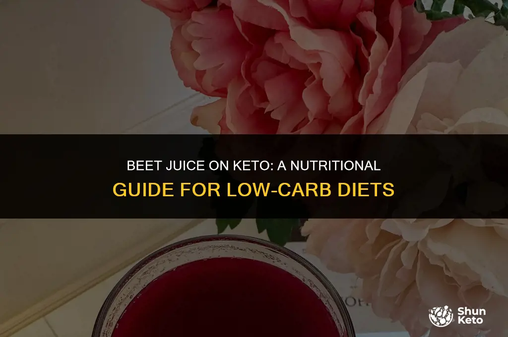 is beet juice keto