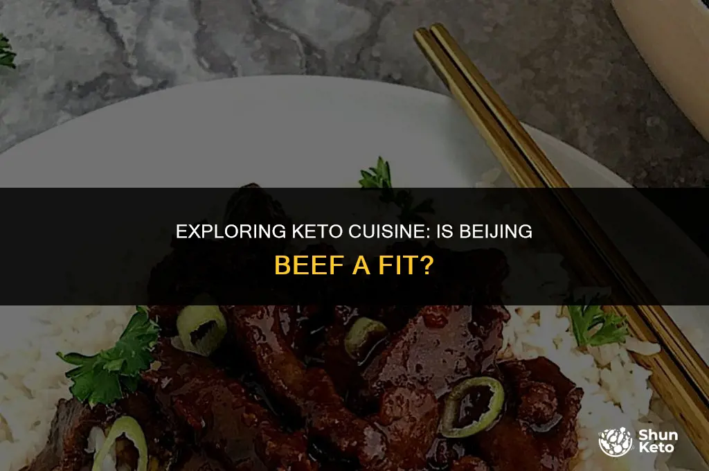 is beijing beef keto friendly