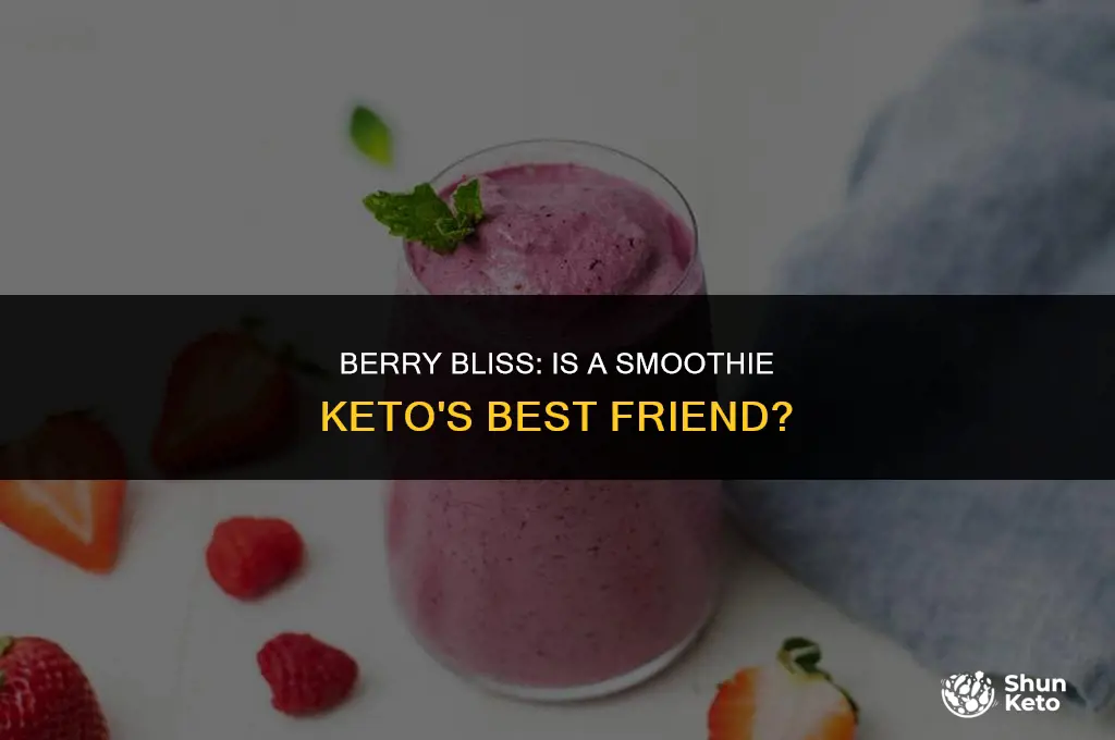 is berry smoothie keto