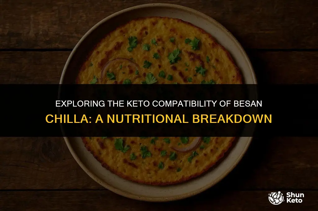 is besan chilla keto-friendly