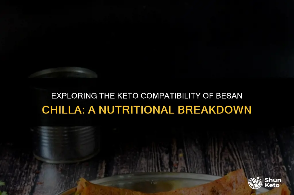 is besan chilla keto