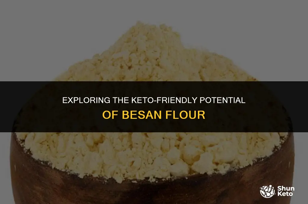 is besan flour keto