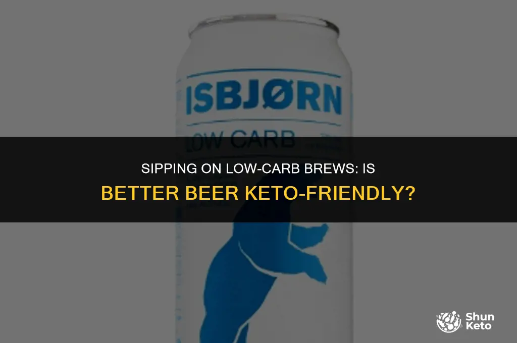is better beer keto