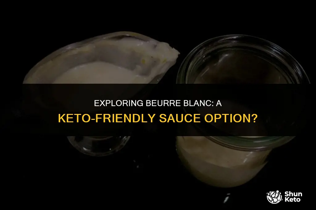 is beurre blanc sauce keto friendly