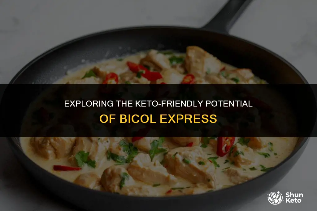 is bicol express keto