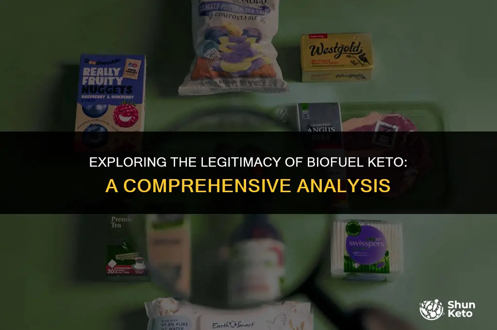 is biofuel keto legit