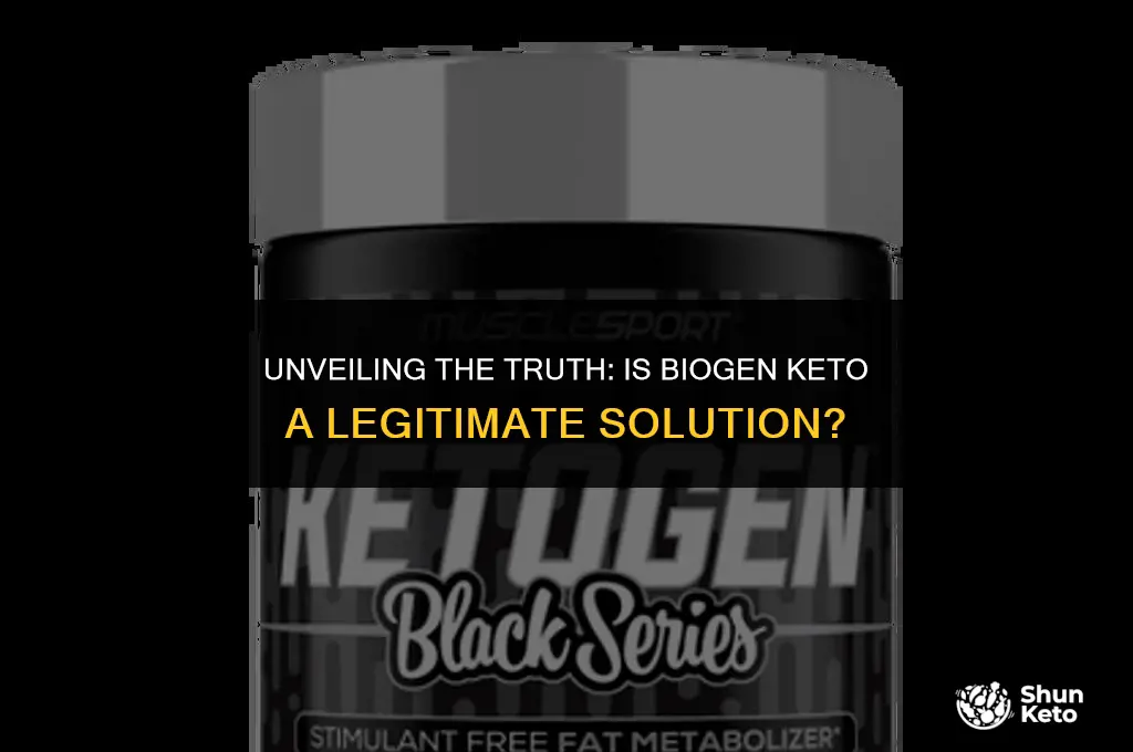 is biogen keto real