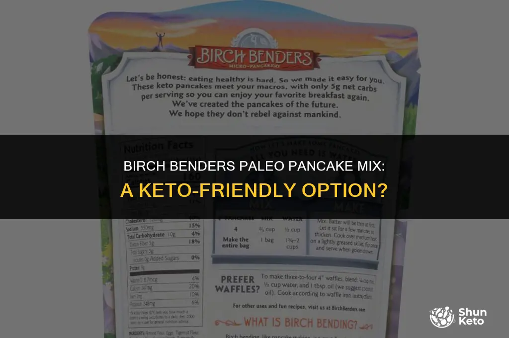 is birch benders paleo pancake mix keto