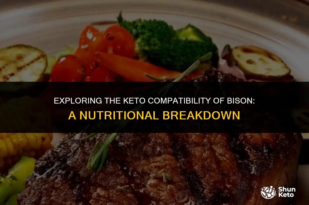 is bison keto friendly