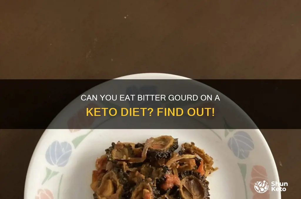 is bitter gourd allowed in keto diet
