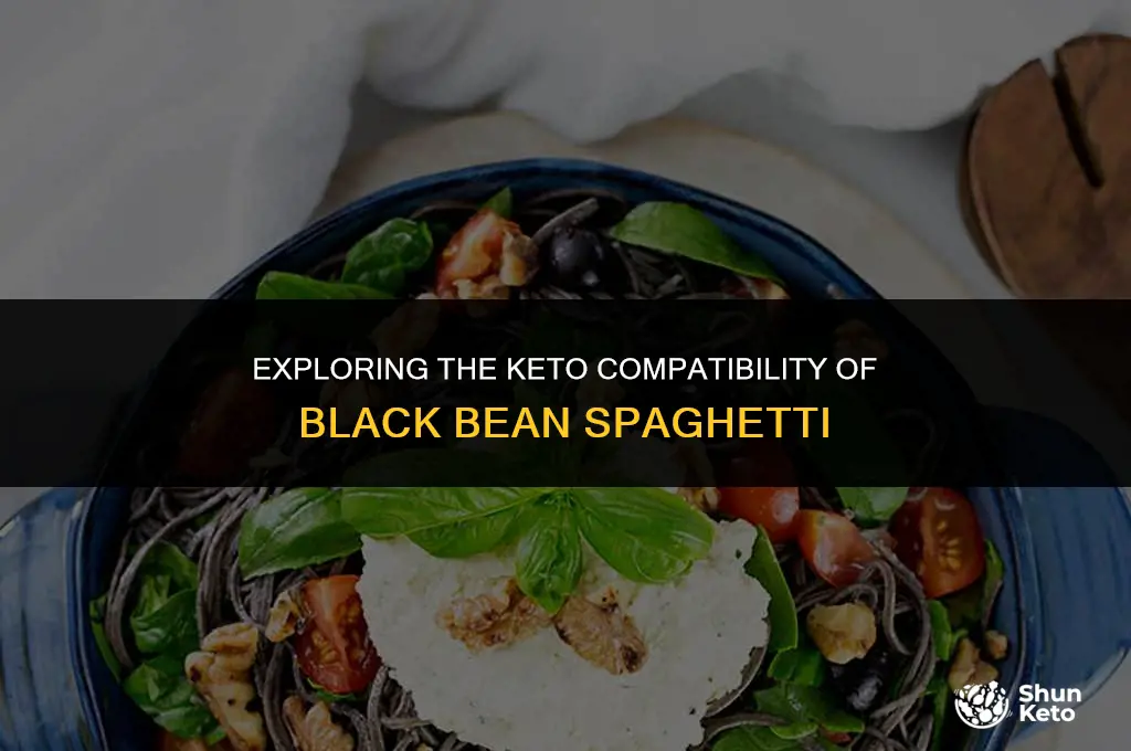 is black bean spaghetti keto friendly