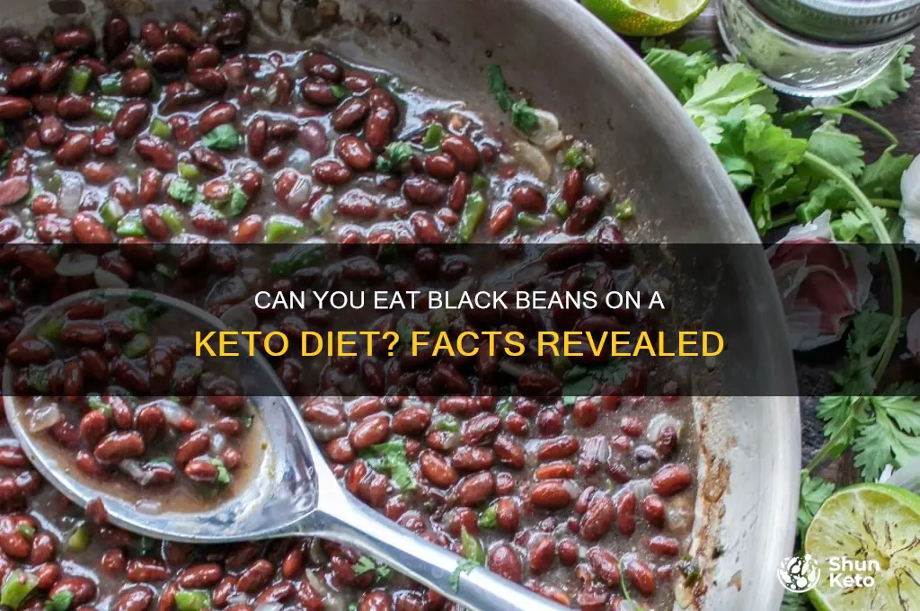 is black beans on keto diet