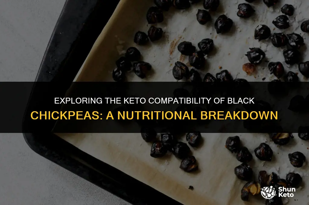 is black chickpeas keto friendly