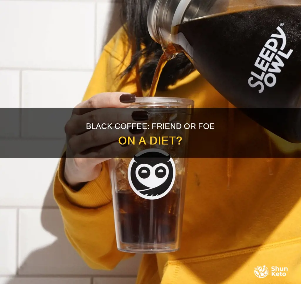 is black coffe ok on a diet