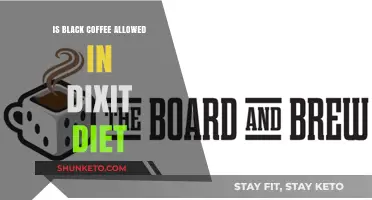 Black Coffee in the Dixit Diet: What's Allowed?