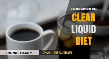Black Coffee on a Clear Liquid Diet: Is It Safe?