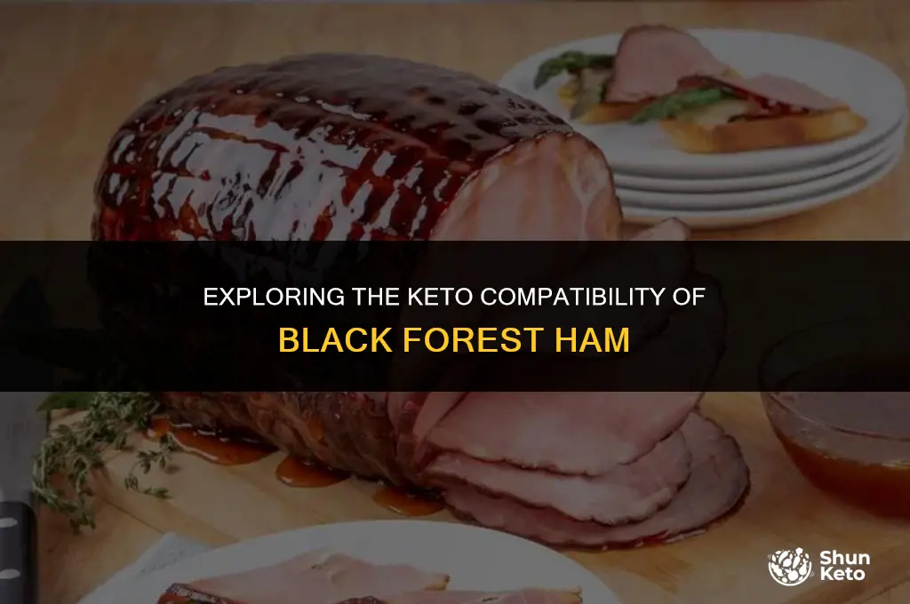 is black forest ham keto friendly