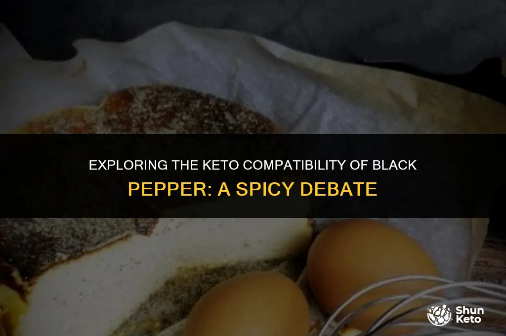 is black pepper keto