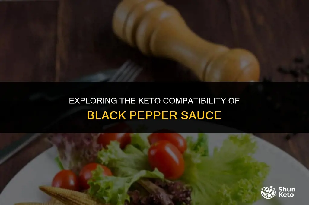 is black pepper sauce keto friendly