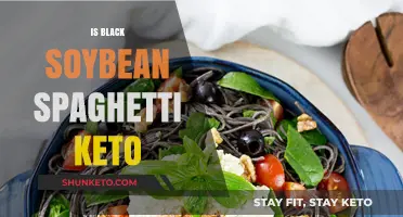 Exploring the Keto-Friendly Potential of Black Soybean Spaghetti