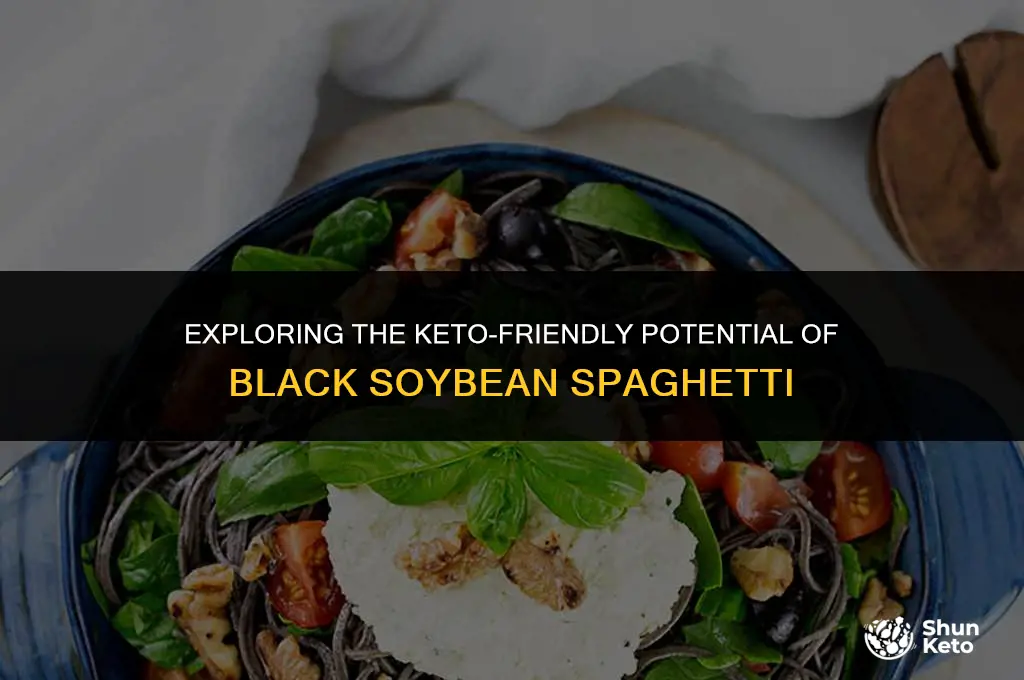 is black soybean spaghetti keto