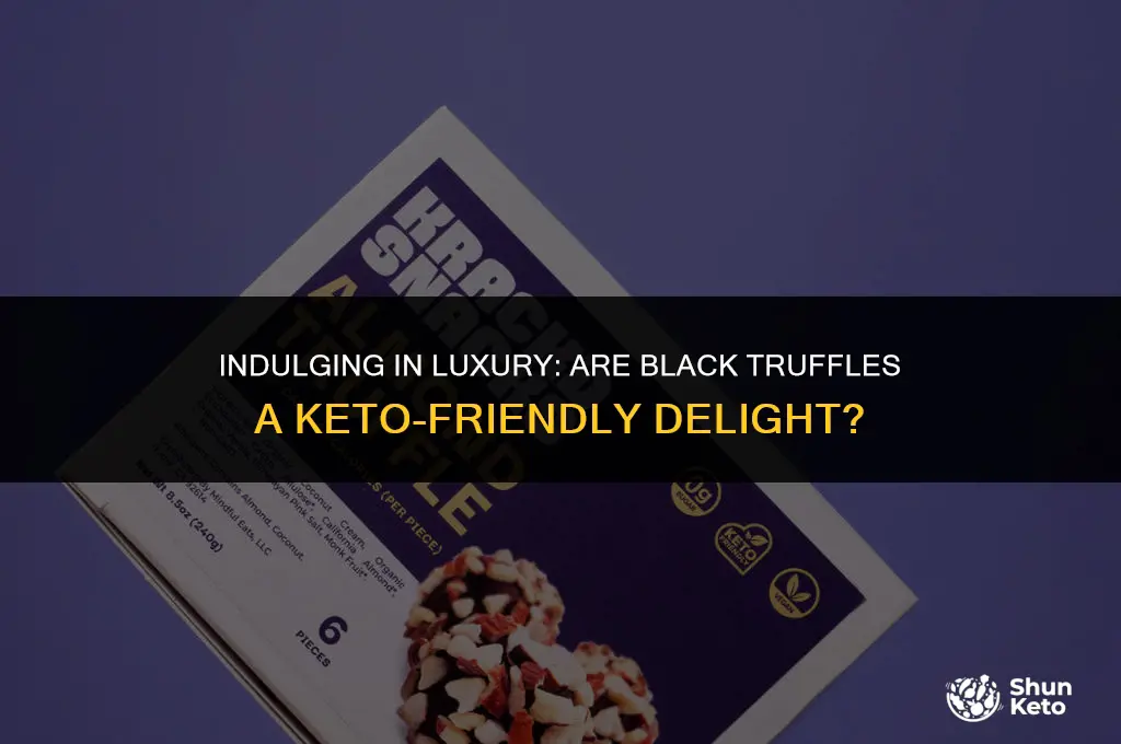 is black truffle keto friendly