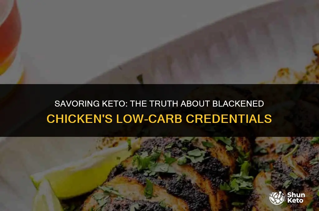 is blackened chicken keto friendly