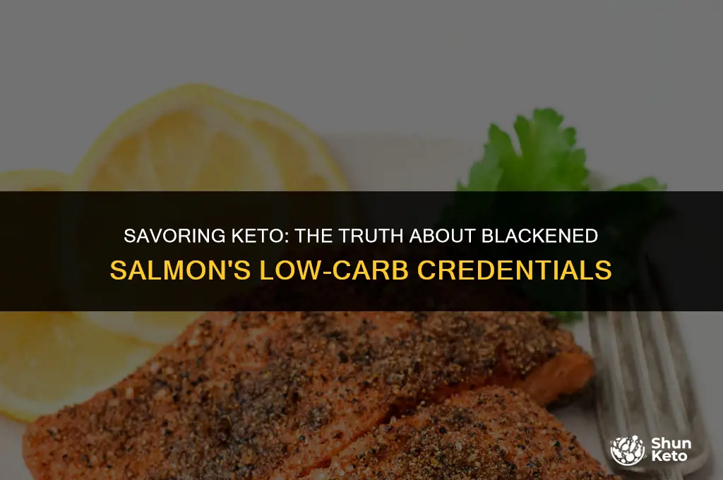 is blackened salmon keto