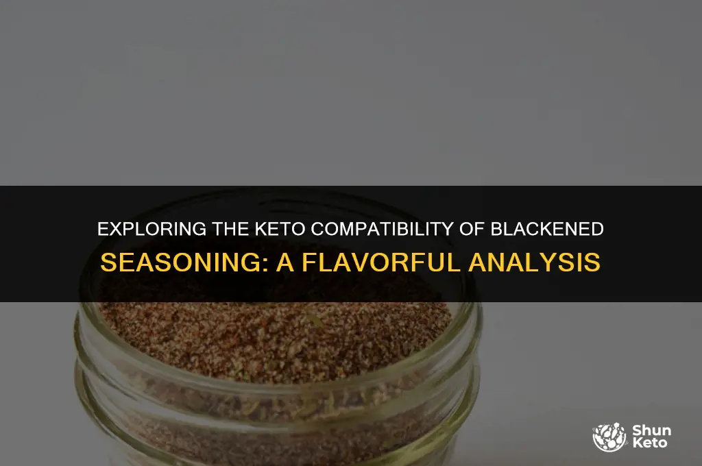 is blackened seasoning keto