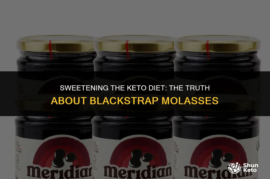 is blackstrap molasses keto friendly