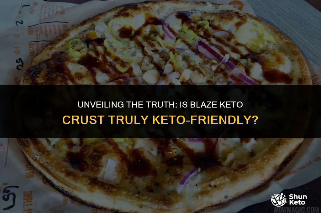 is blaze keto crust really keto