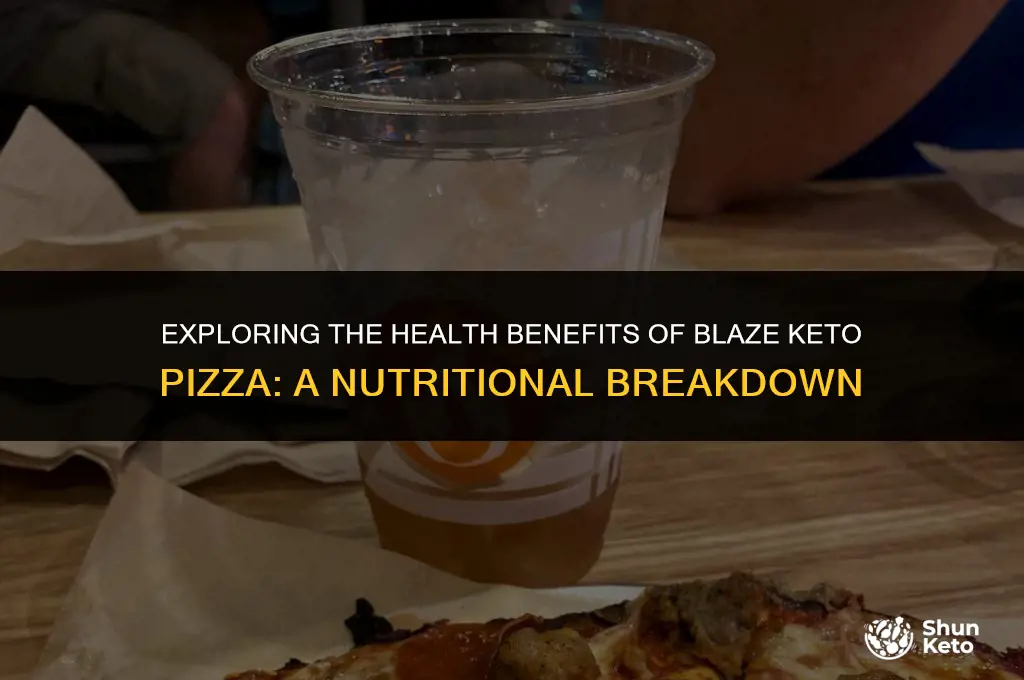is blaze keto pizza healthy