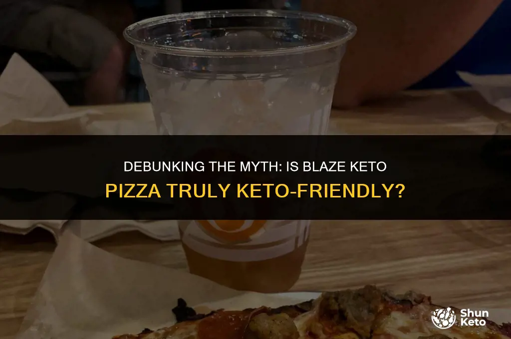 is blaze keto pizza really keto