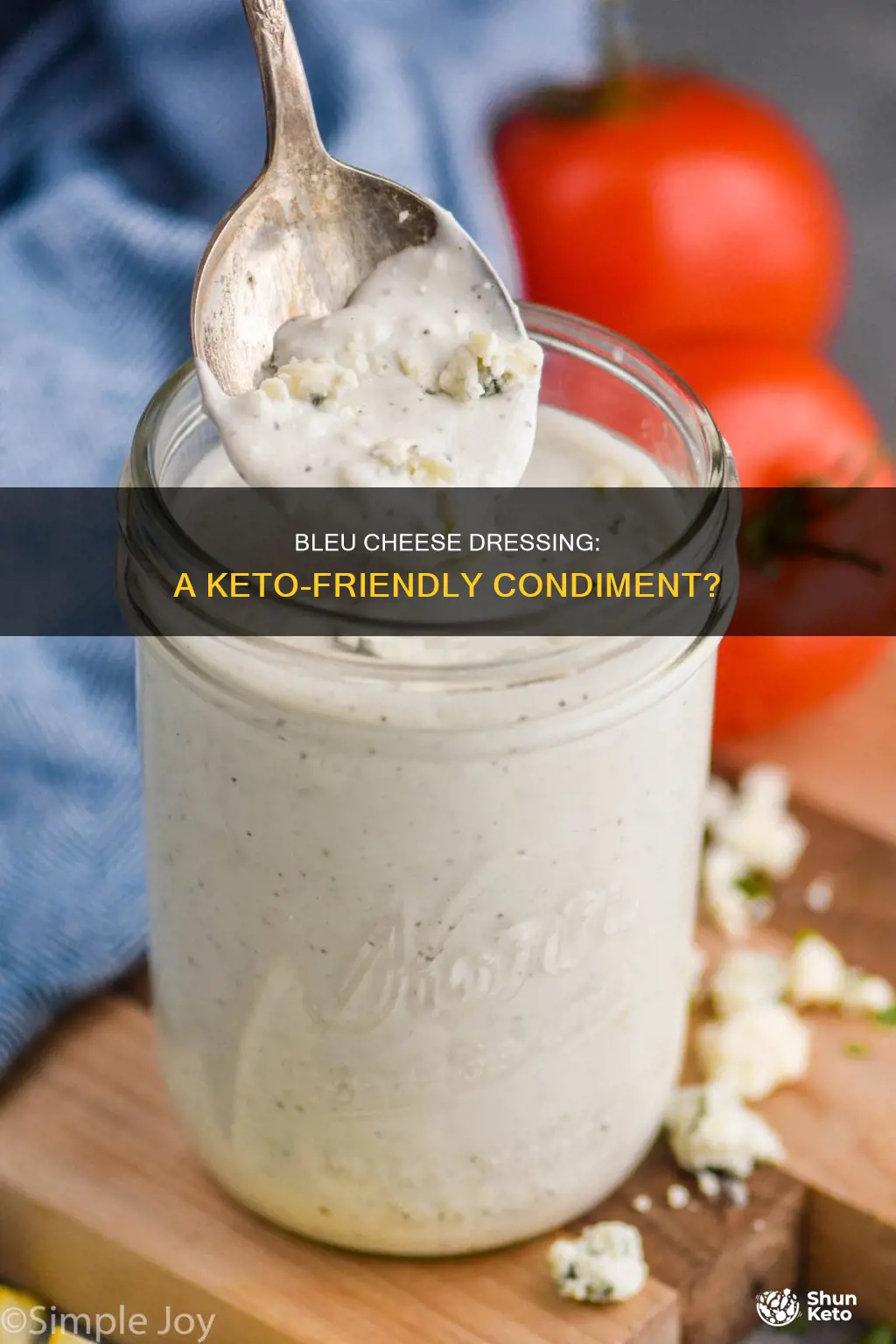 is bleu cheese dressing keto