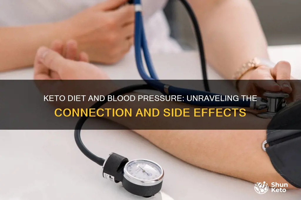 is blood pressure a side effects of keto diet