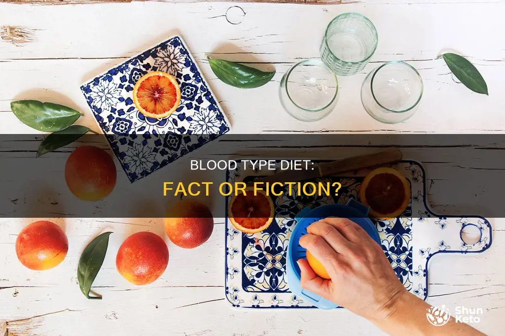 is blood type diet a myth