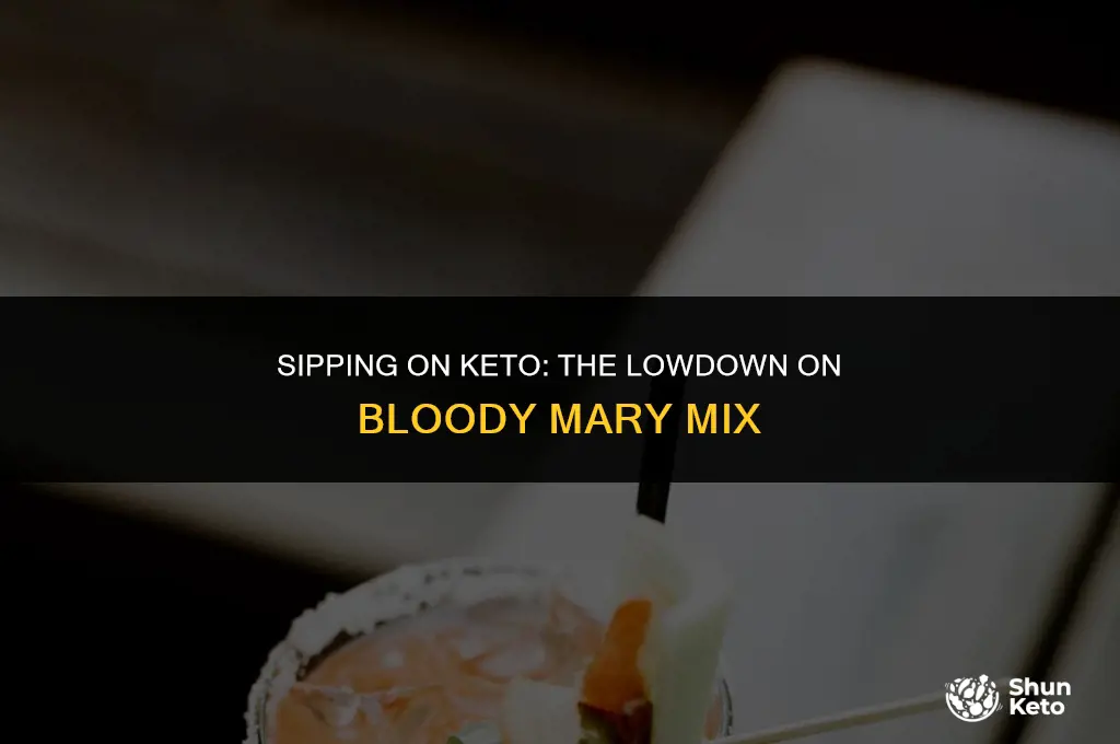 is bloody mary mix keto