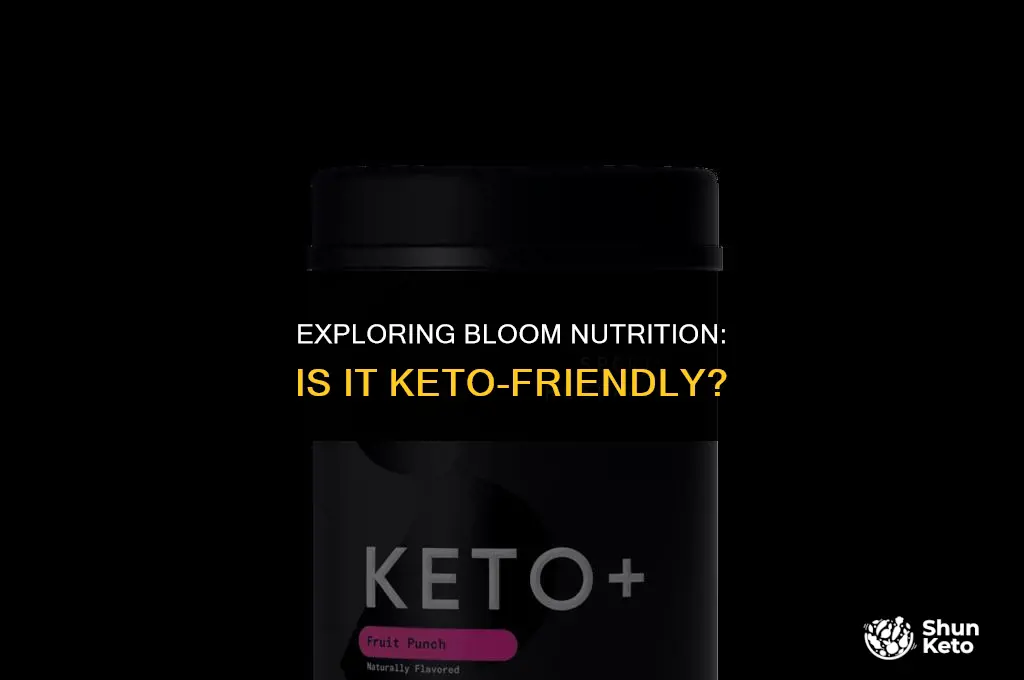 is bloom nutrition keto friendly