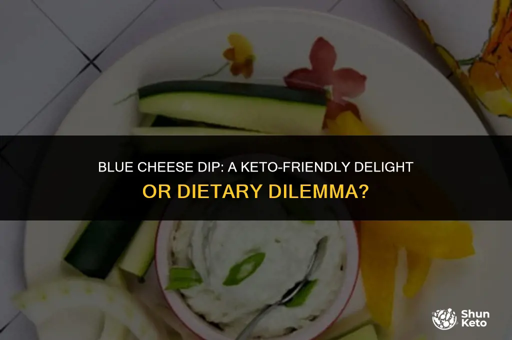 is blue cheese dip keto friendly