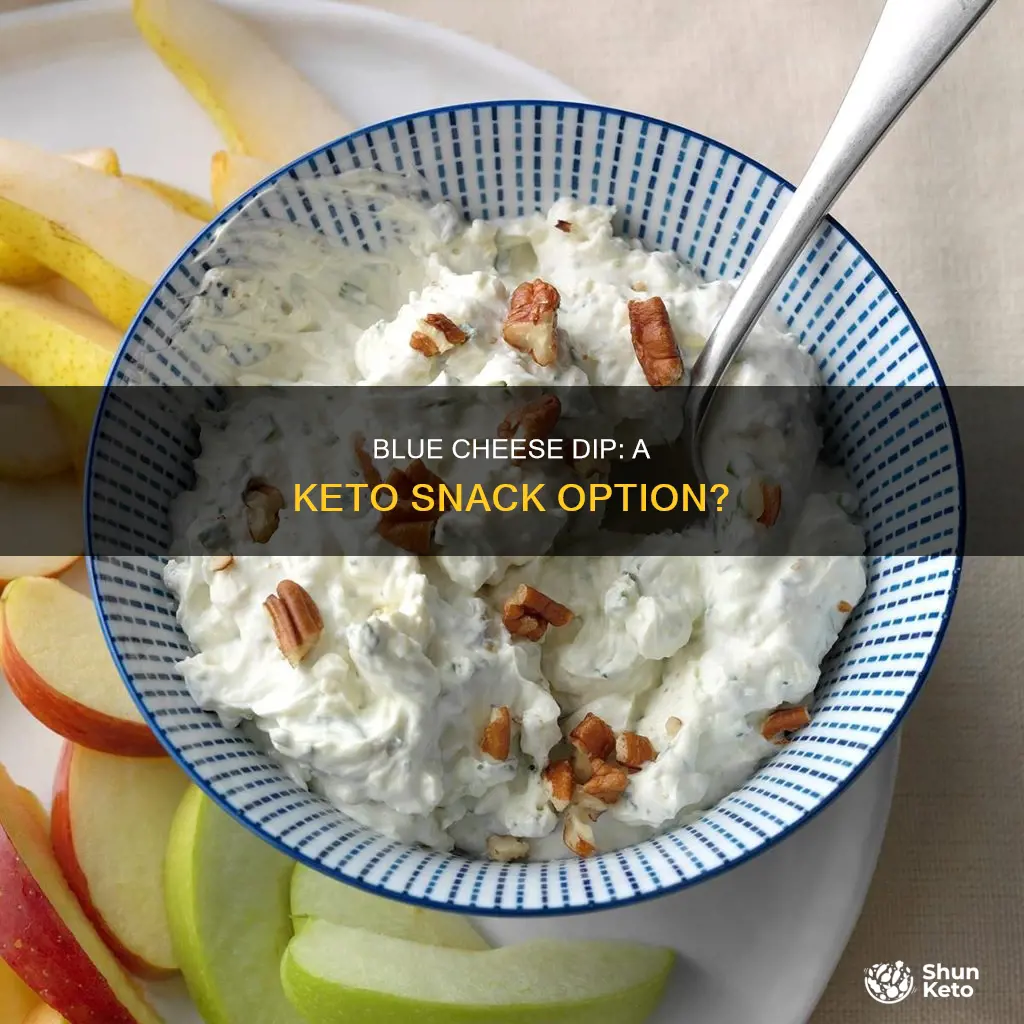 is blue cheese dip keto