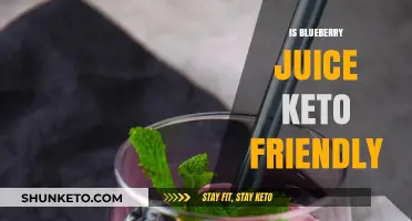 Blueberry Bliss: Sipping Juice on the Keto Diet