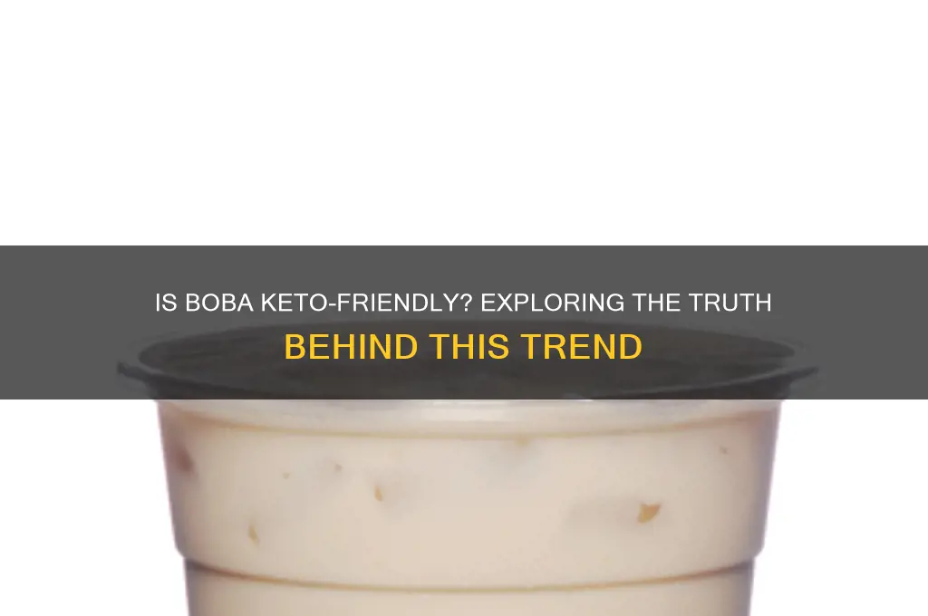 is boba keto