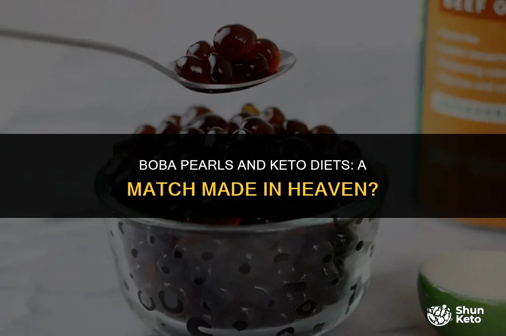 is boba pearls keto