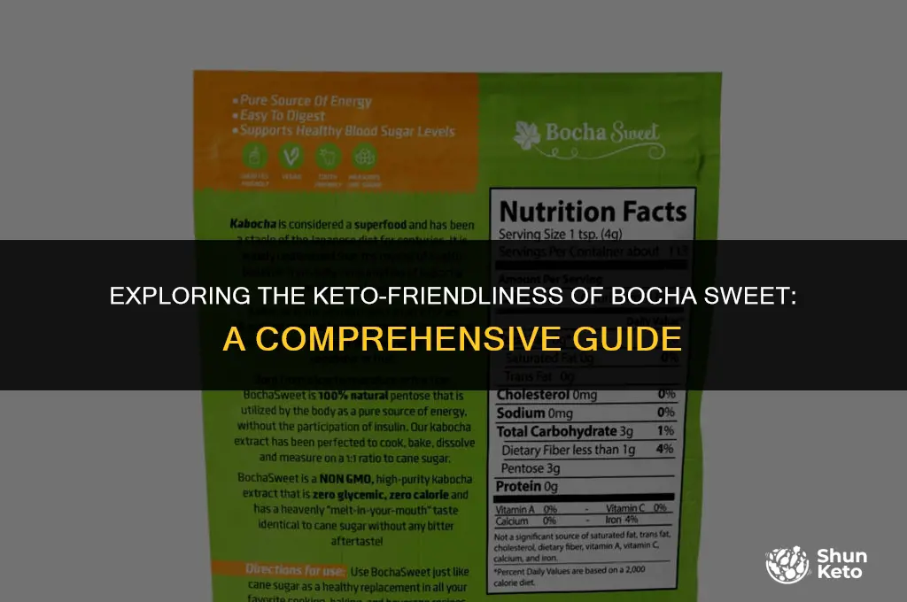 is bocha sweet keto friendly