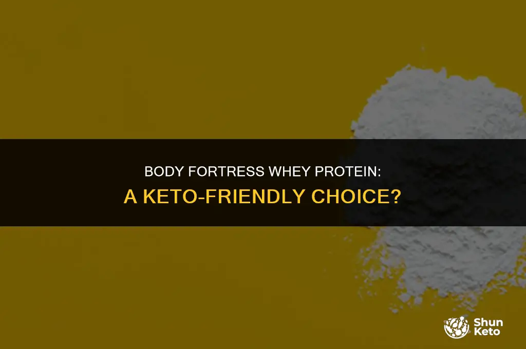is body fortress whey protein keto friendly