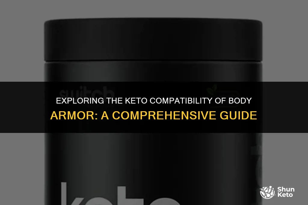is bodyarmor keto friendly