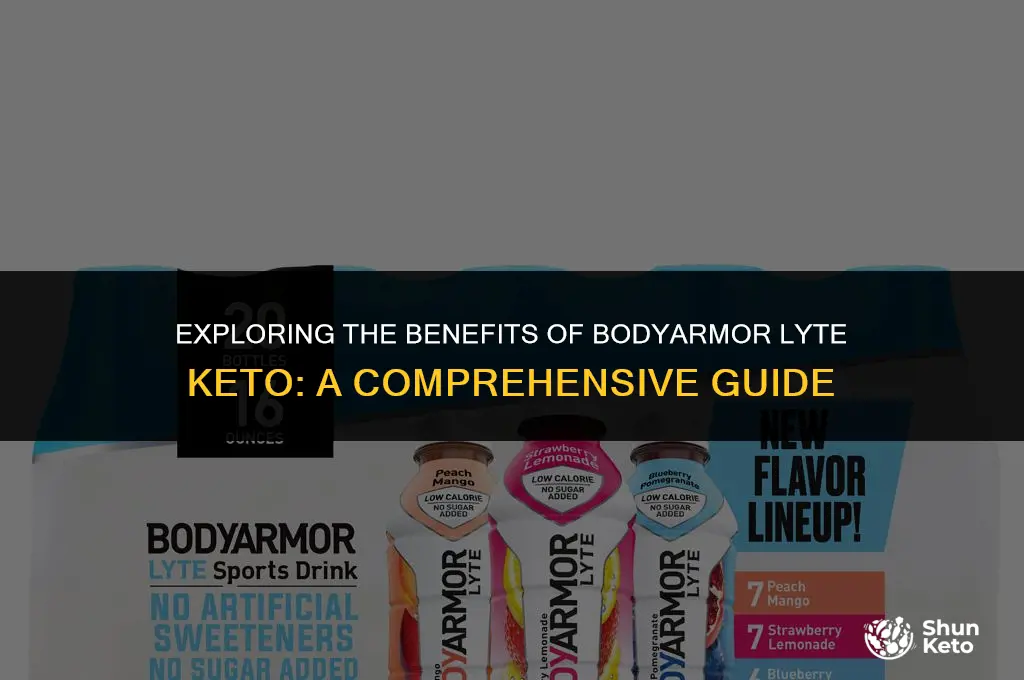 is bodyarmor lyte keto