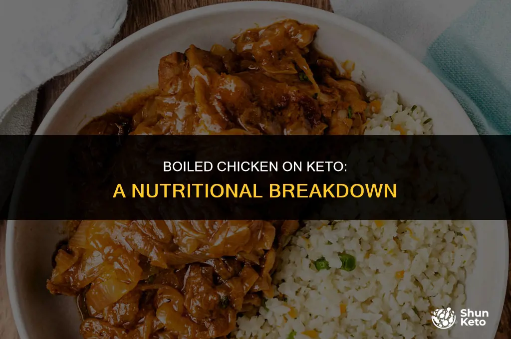 is boiled chicken keto friendly