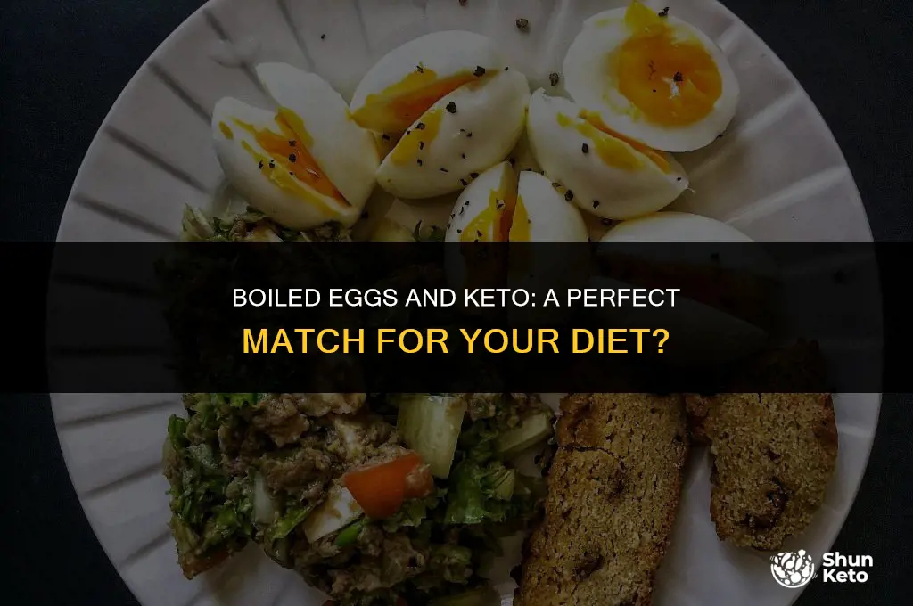 is boiled egg keto